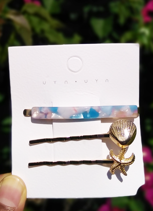 Seashell Hair accessories Set - Flawless Seashell Hair accessories Set - Flawless